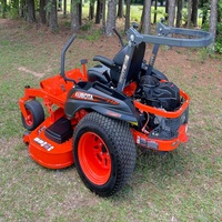 Tondeuse à gazon Kubota Garden Zero Turn, moteur puissant, coupe rapide, nettoyage impeccable, conduite fluide, machine de coupe d'herbe efficace et professionnelle