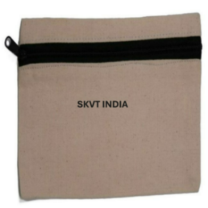 Wholesale Beautiful <b>Mini</b> Zipper <b>Pouch</b> Custom Logo Printed Canvas Water Resistant Fashion Makeup Bag Reusable Storage Gift Bags - Product Image 1