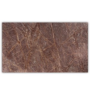 Revestimiento de piedra flexible con patrón de mármol marrón estilo selva tropical, lámina de lujo de piedra natural, impermeable y duradera para cocina y baño. - Product Image 5