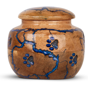 Urna Funeraria de Madera Maciza Hecha a Mano para Cenizas Humanas, Urna Conmemorativa Grabada, Ecológica y a un Precio Accesible - Product Image 3