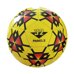 Balón de Fútbol Profesional de Alta Calidad Cosido a Máquina de Cuero PU Tamaño 5 para Partidos Competitivos, Entrenamiento de Clubes Deportivos Escolares - Product Image 1