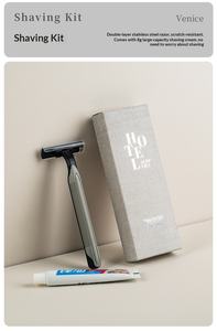 Kit de toilette jetable format voyage pour hôtels, B&B, motels, chambres d'hôtes, centres de villégiature et vacances : shampoing, après-shampoing, savon, gel douche - Product Image 4