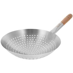 Space Saving Stainless Steel Round Fry Basket Folding Handle Eco-Friendly Dishwasher <b>Safe</b> for Modern Kitchen <b>Tools</b> Accessories - Product Image 1