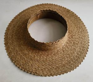 Sombrero de Paja Natural Estilo Boho para Mujer, Protección UV, Accesorio de Playa, Transpirable, con Lazo - Product Image 6