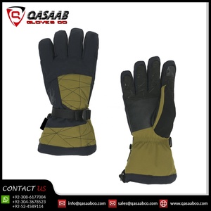 High Quality Men <b>Women</b> Winter Waterproof Battery-Heated Thermal-Snowboarding Sport <b>Mittens</b> Ski-Snow Leather Gloves - Product Image 2