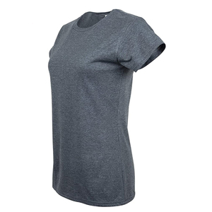 Meilleur T-shirt décontracté pour femme, haut d'été en coton, coupe ample, t-shirt graphique, t-shirt uni, t-shirt respirant, pour le quotidien - Product Image 4