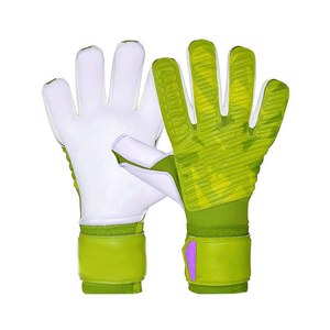Gants de gardien de but de football professionnels personnalisés, haute adhérence, paume en latex allemand, protection des doigts, respirants, entraînement, match de football - Product Image 4