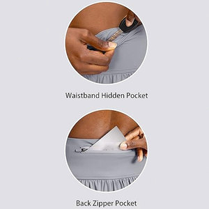 Diseño de cintura elástica con tela suave, ideal para uso diario y cómodo, estilo casual, pantalones cortos Elle. - Product Image 5