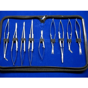 Kit chirurgical de haute qualité Surginexa SR-OP-0501 9 pièces ou GRADE CASTROVIEJO MICRO SURGERY GENERAL SURGERY certifié CE - Product Image 3
