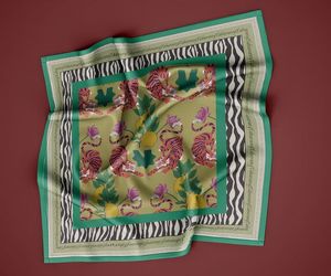 Custom Printed Satin <b>Scarf</b> Fabric for European Israel Island Private Label Branding Corporate Promotion Gifts OEM ODM - Product Image 5