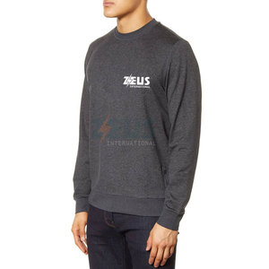 บริการ OEM เสื้อสเวตเชิ้ตผู้ชายระบายอากาศได้ดี ขายส่งเสื้อสเวตเชิ้ตแบบพื้นฐาน ดีไซน์ล่าสุด ผลิตด้วยคุณภาพสูงสำหรับผู้ชาย - Product Image 4