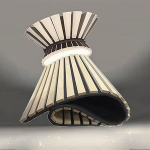 Panneaux acoustiques hexagonaux modernes en MDF et bois massif avec mousse en fibre de polyester pour une absorption sonore écologique et une isolation phonique pour la maison et le bureau - Product Image 1