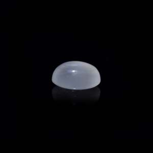 Handcrafted 4.3 Carat Oval Cabochon Blue Moonstone Loose Gemstone for Fine Jewelry - Product Image 3