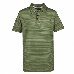 Polo de manga corta para hombre, color negro, con bolsillo en el pecho, corte regular, estilo casual, tejido de punto de color sólido, alta calidad. - Product Image 3