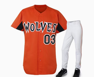 Vente en gros de maillots de baseball personnalisés en polyester 100% à bas prix, t-shirts vierges pour hommes, uniforme de baseball à enfiler - Product Image 2