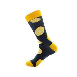 Chaussettes de sport, service OEM, chaussettes en coton de haute qualité, logo personnalisé, design unisexe, chaussettes fantaisie colorées pour femmes et hommes, motif pastèque - Product Image 3