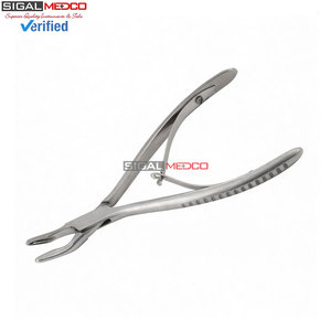Rongeur chirurgical manuel à action simple en acier inoxydable de qualité supérieure pour le contournement précis des os et la dissection fine des tissus vétérinaires - Product Image 4