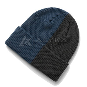 Pakistan Manufacturer Export Best Quality Wholesale Price Premium Design Comfortable Knitted Two CO 100% <b>Wool</b> Unisex <b>Beanie</b> - Product Image 4
