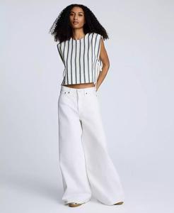 Vaqueros de Pierna Ancha de Tiro Alto para Mujer | Kenneth Cole - Product Image 2