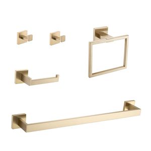 Set di 5 Accessori per Bagno di Alta Qualità, Set di Accessori Premium per il Bagno - Product Image 1