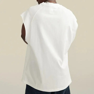 Camiseta Deportiva sin Mangas para Hombre, Estilo Nuevo, con Logotipo Personalizado, Ligera, de Alto Rendimiento, con Tela de Secado Rápido y Transpirable - Product Image 3
