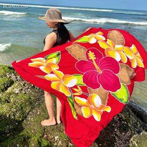 Thiết kế mới sarong pareo Rayon độc đáo vẽ tay ban đầu được thực hiện trong Bali bởi Bali nghệ nhân chất lượng tốt nhất Rayon 2025 - Product Image 1