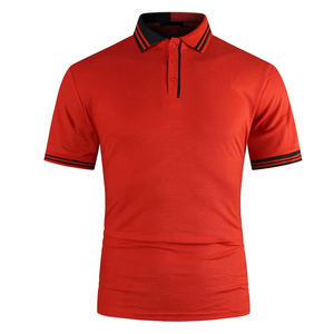 Chemise décontractée pour homme en toile 100 % coton respirante de haute qualité, motif uni, manches courtes, col brodé, grandes tailles - Product Image 4