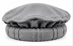 Cappelli Afghani da Uomo all'Ingrosso, Cappello Pakol Chitrali in Lana Grigia, Tradizionale con Bordo Pieghevole, Topi Invernale Caldo e Confortevole - Product Image 2