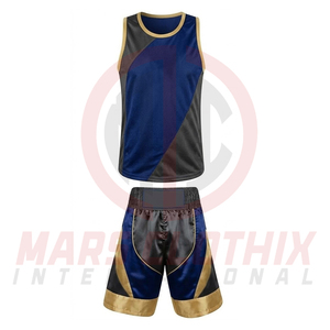 Diseña Tu Propio Uniforme de Boxeo, Último Diseño en Uniformes de Artes Marciales, Conjuntos de Chalecos de Kickboxing para Unisex - Product Image 2