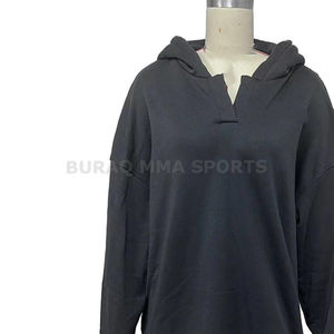 Suéter de Punto con Capucha para Mujer, Corte Holgado, Informal, para Invierno, Colores Personalizados Disponibles - Product Image 4