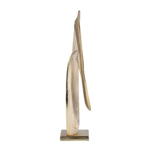 Modern Handmade Metal Sculpture Elegant Luxury Decor for Coffee <b>Table</b> <b>Console</b> Shelf Mantel Entryway DisplayPremium Handmade - Product Image 2