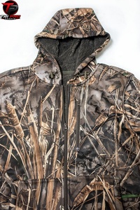 Chaqueta Premium para Hombre con Capucha, Cierre Completo, Cordón Ajustable, Ligera, Resistente al Agua, para Caza - Product Image 3