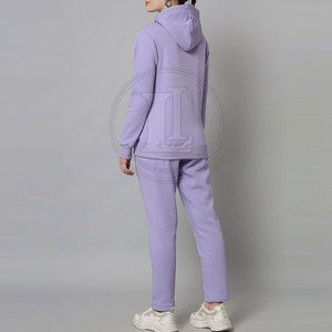 Chándal Moderno de Invierno para Mujer con Capucha, Transpirable, 100% Algodón, Ligero, Flexible y Elástico para Uso Diario - Product Image 5