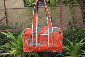 Sacs de voyage de luxe en coton indien, best-sellers, pour le sport et les week-ends, couleur unie, fermeture éclair, durables, printemps-été - Product Image 6