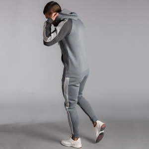 Wholesale Best Quality Oem Men Sports Winter Tracksuit 100% Cotton Personalized High Manufactured Track Suits For Men Low Price - Product Image 3