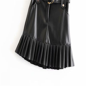 Eco Friendly Street Style Women <b>Skirt</b> Denim Knee Length Design High Rise <b>Split</b> Fray Casual Fashion Quick Dry - Product Image 5