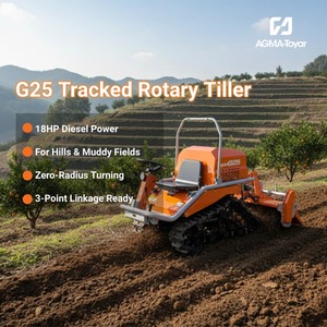 Cultivadora Rotativa Autopropulsada con Orugas y Diseño <span class=keywords><strong>de</strong></span> Enganche <span class=keywords><strong>de</strong></span> Tres Puntos, Apta para Campos <span class=keywords><strong>de</strong></span> Arroz y Terrenos Secos - Product Image 6