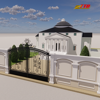 Portails en fer forgé innovants TTD : 1er choix de designs pour maisons, collection de haute qualité de Ho Chi Minh, Vietnam