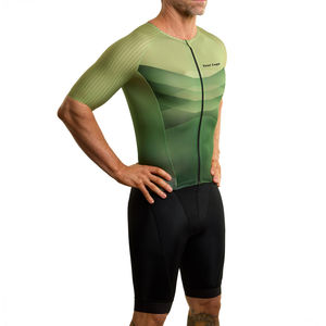 Traje de Triatlón Transpirable con Logotipo Personalizado OEM, Talla Grande para Adultos, Conjunto de Ropa de Ciclismo, Uniforme de Carreras para Equipo de Ciclismo - Product Image 2