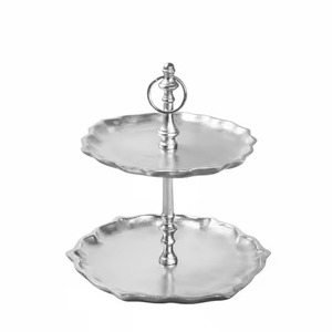 Support à gâteau en métal au design moderne, plateau de présentation de desserts, plateau de service pour cupcakes, décoration de table pour mariage et événements - Product Image 5