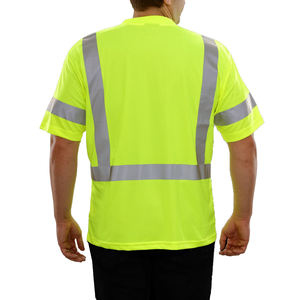 Latest Style Outdoor Safety Wear Unique Design <b>100</b>% <b>Polyester</b> Material Round Neck Safety <b>Shirt</b> - Product Image 1
