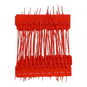 Scellés de sécurité réglables en plastique Brady Pull-Tite pour la protection des actifs des camions et des remorques - Product Image 1