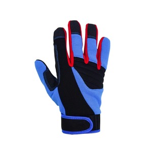 Gants de travail légers en cuir antidérapants avec fonction tactile pour mécaniciens - Product Image 6