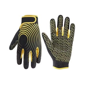 Guantes de Fútbol Americano Personalizados al por Mayor, Diseño Nuevo, Calidad Profesional, Transpirables, Antideslizantes, Ligeros, Ajustables, Unisex - Product Image 1