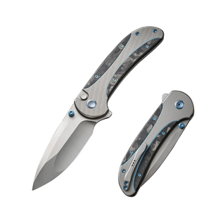 Couteaux pliants durables avec finition métallique raffinée pour les tâches de découpe générales et un rangement facile – Stock fournisseur pour la vente au détail - Product Image 1