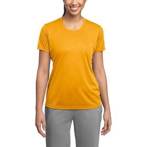 Camiseta Corta Ecológica para Mujer, 100% Algodón, Corte Regular, Transpirable, para Gimnasio, Running, Casual, Primavera - Product Image 1
