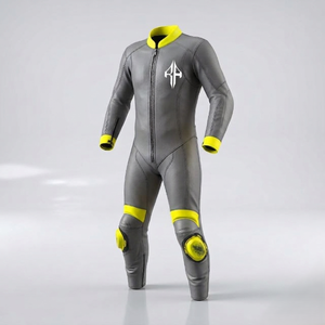 Combinaison de moto en cuir véritable de style actuel, personnalisée, de qualité supérieure, pour homme, conçue pour la course et l'hiver - Product Image 4