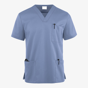 V Neck <b>Scrubs</b> <b>Top</b> Jersey Medical Workwear <b>Scrubs</b> Jersey Hospital Doctor Medical <b>Scrubs</b> <b>Top</b> For Men - Product Image 6