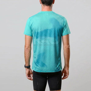 Camiseta de Running Ligera y Ajustada de Punto para Hombre, Transpirable, para Maratón, Jogging, Entrenamiento y Fitness - Product Image 5