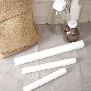Rodillo de Plástico para Amasar, Antiadherente, Grande, Largo, Blanco, de 50 cm, Ecológico, de Color Personalizado, para Hacer Pan, Pasteles y Fondant para Niños - Product Image 3
